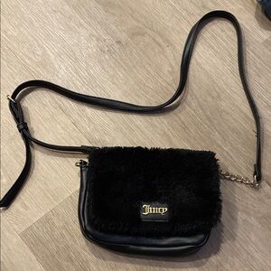 Juicy Couture Black Crossbody Bag with Sleek Design